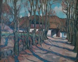 Dalum præstegård maleri