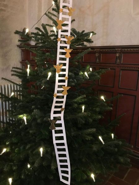 juletræ med Jakobsstige