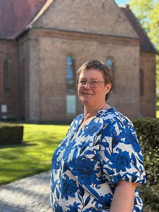 Kirketjener Laila Hansen