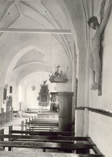 Kirken før renovering 1926-29