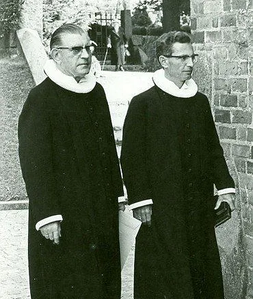 Provst Rasmussen indsætter Johannes Andersen 1966